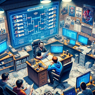 a tournament planning meeting