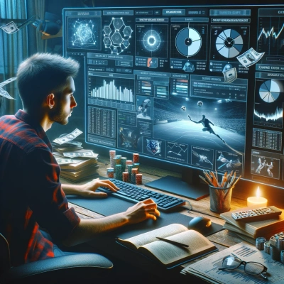 a gambler who meticulously analyses and strategises future bets in video games